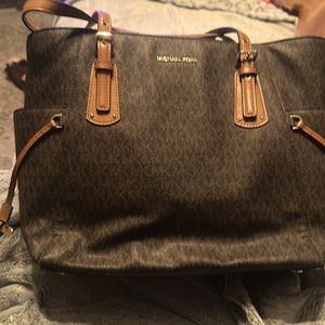 Dark Brown Michael Kors Tote